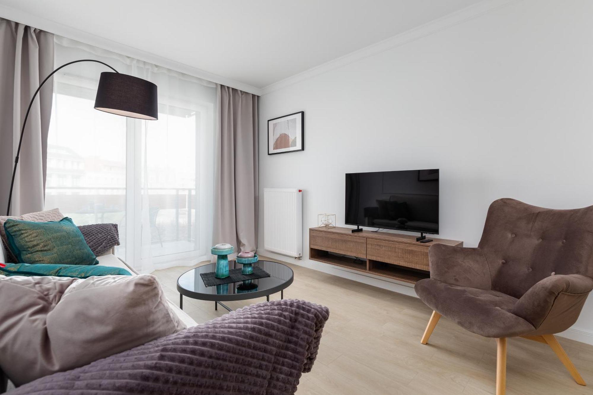 Plac Slowianski Apartments With Balcony Swinoujscie Center By Noclegi Renters Exterior foto